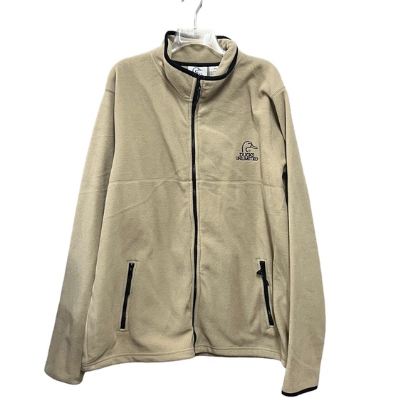 Ducks Unlimited Fleece Jacket GUC XXL - Picture 1 of 3